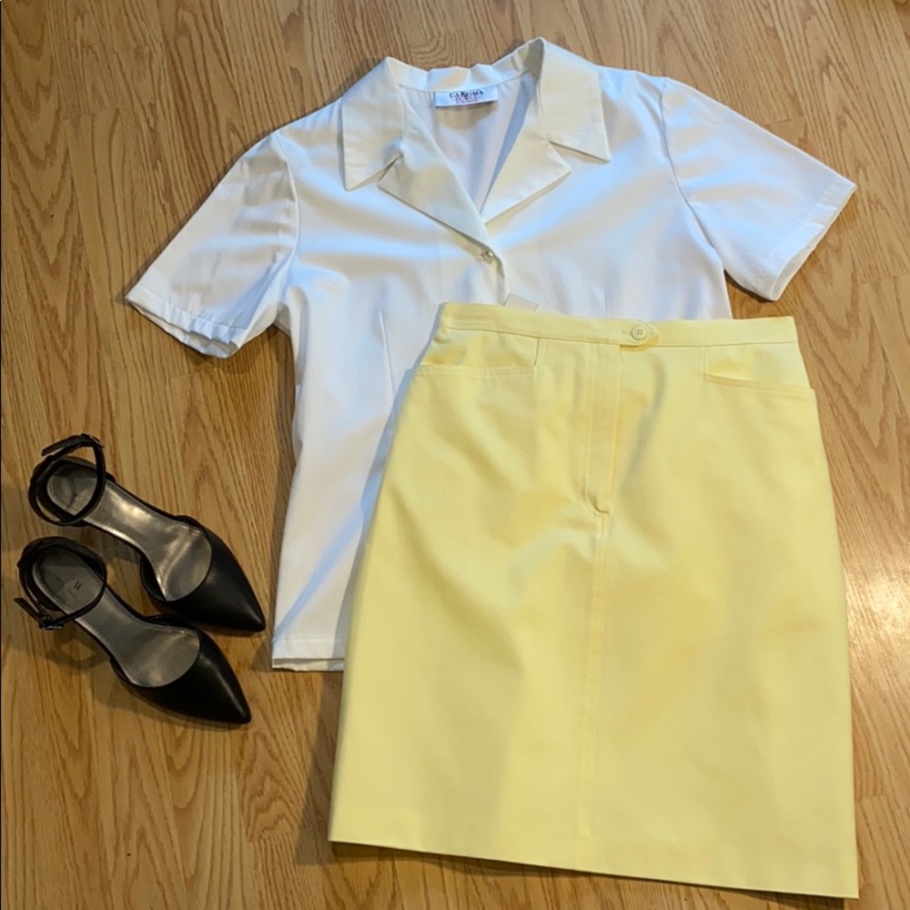 Vintage Sartore Pencil Skirt with Pockets